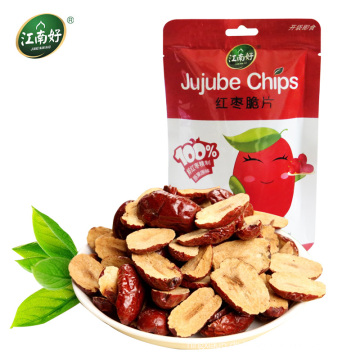 Getrocknete rote Jujube Chips / Red Jujube knackige Scheibe 15g
